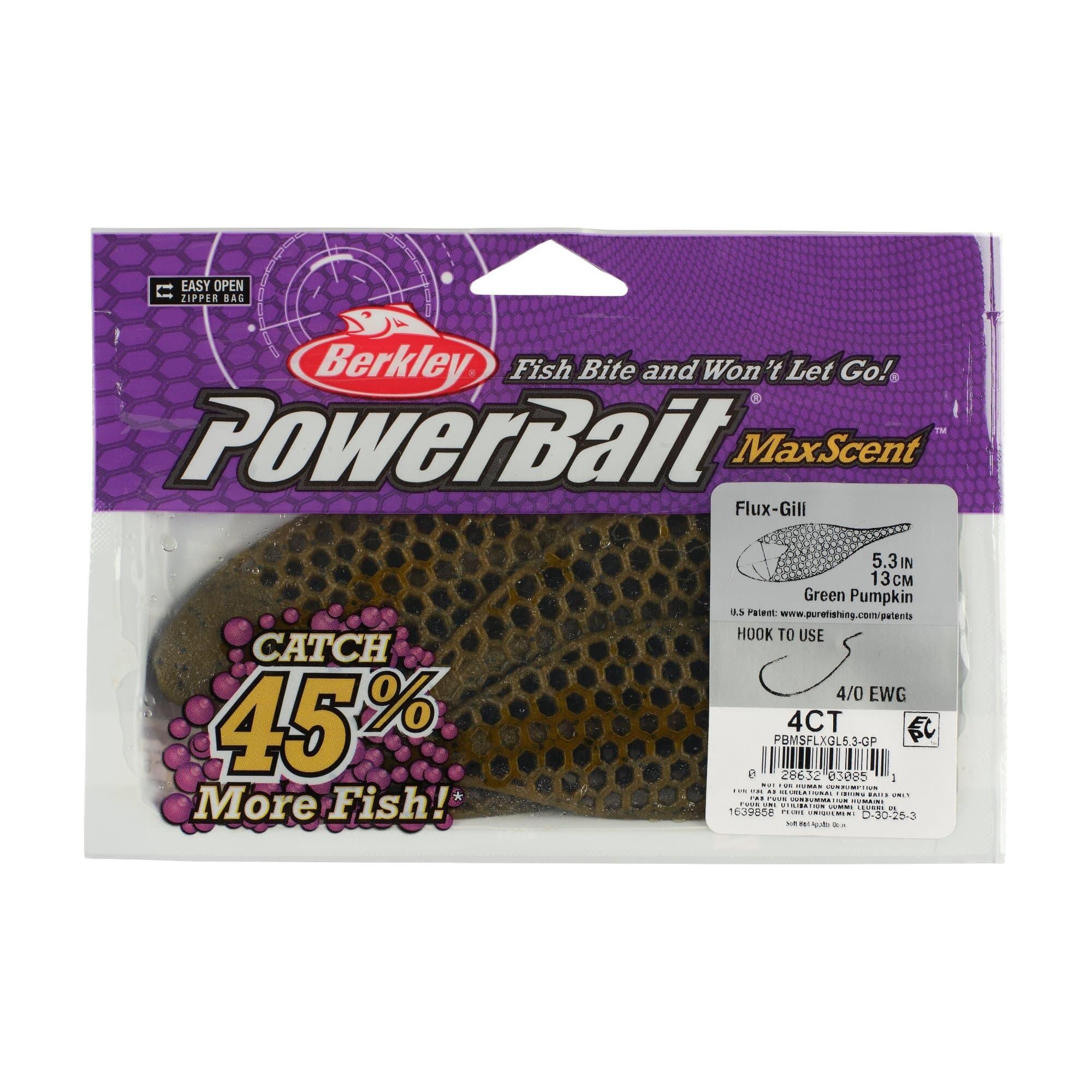 PowerBait MaxScent Flux Gill 3.5inch / 5.3inch（フラックスギル3.5